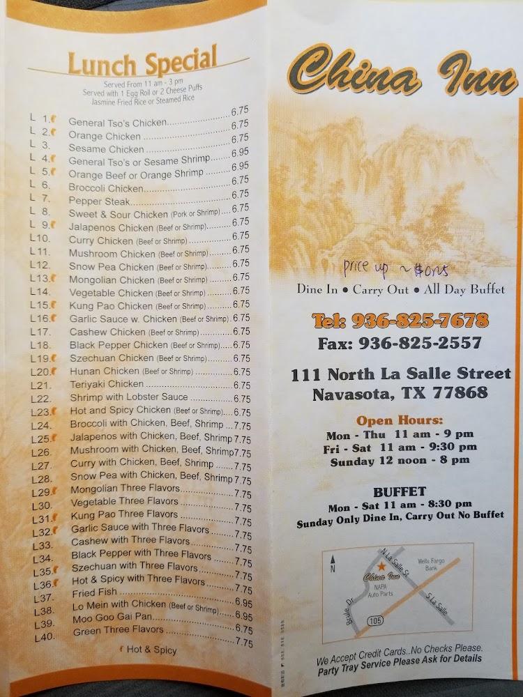 China Inn Menu image 3